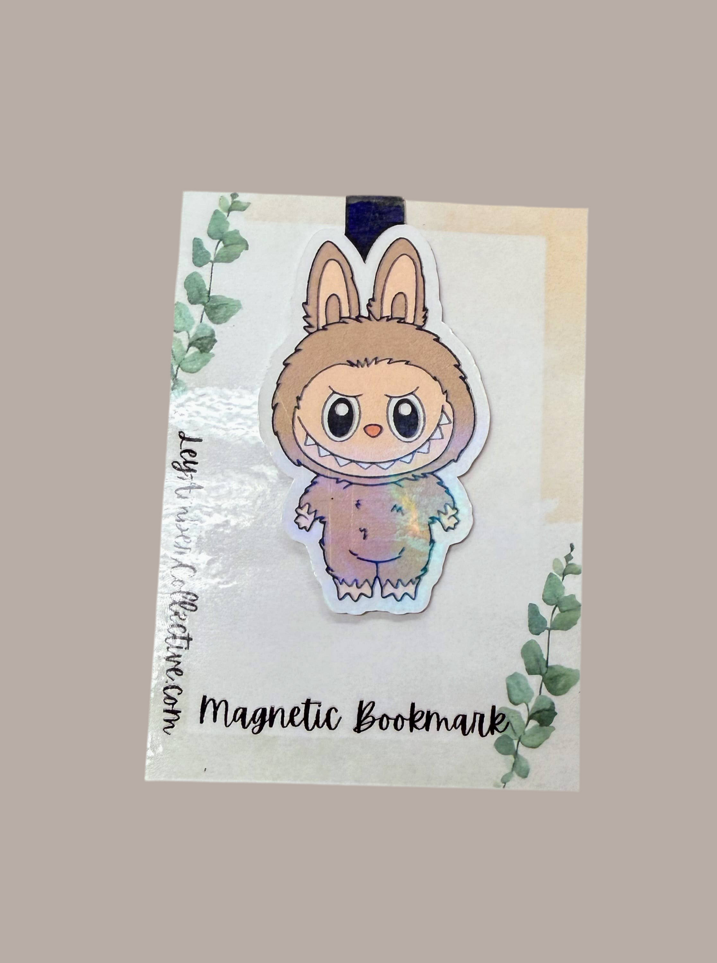 Monster Labubu Magnetic Bookmark