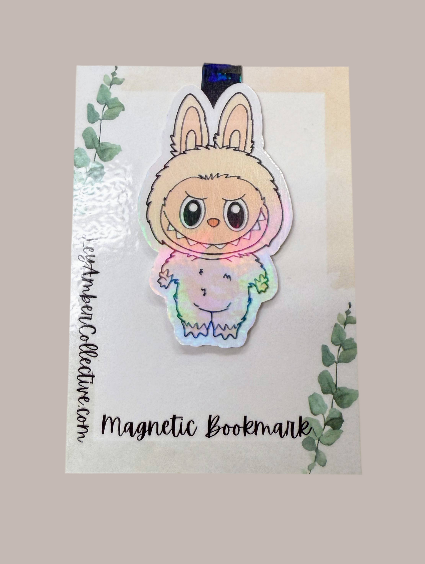 Monster Labubu Magnetic Bookmark