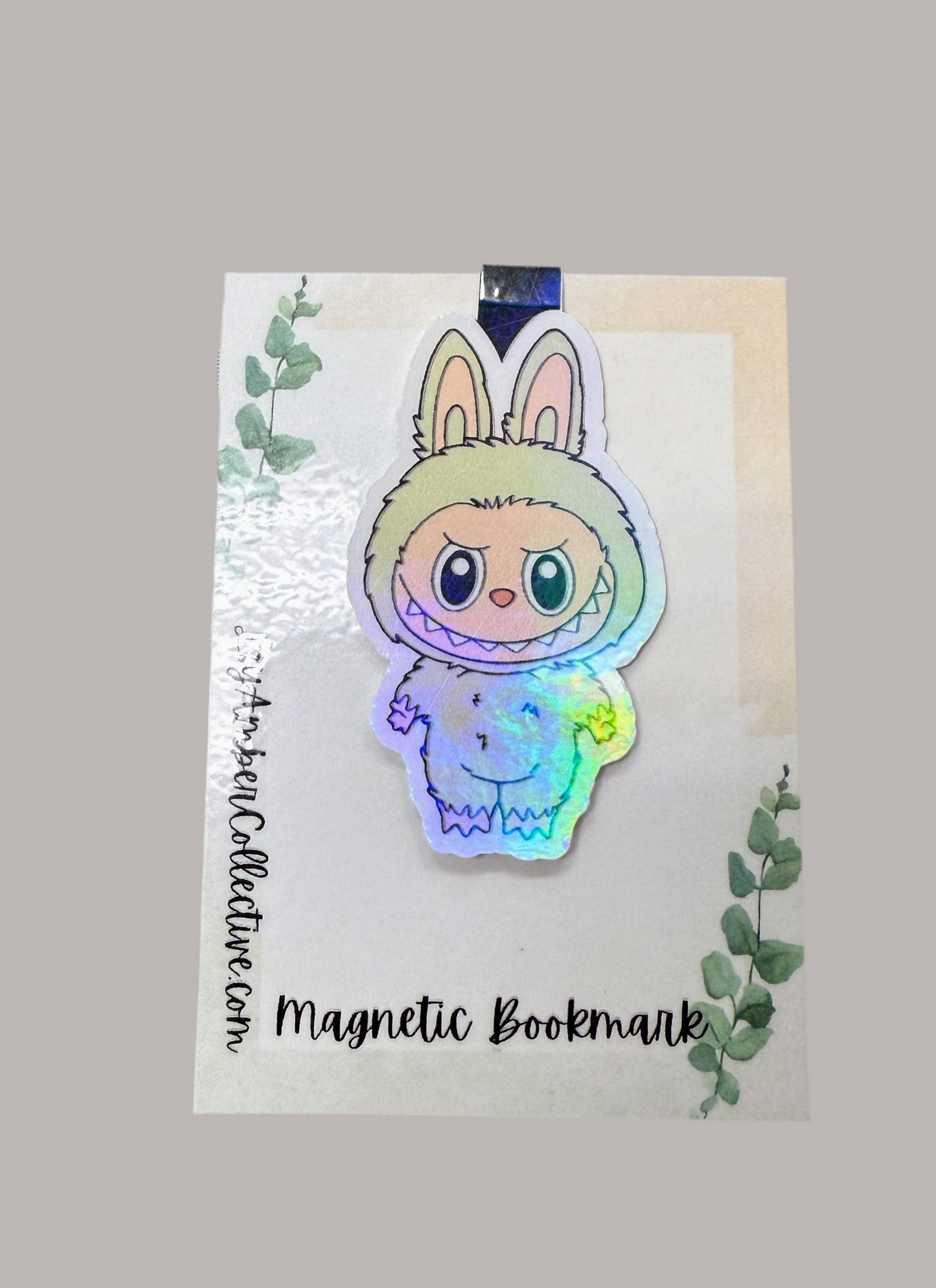 Monster Labubu Magnetic Bookmark