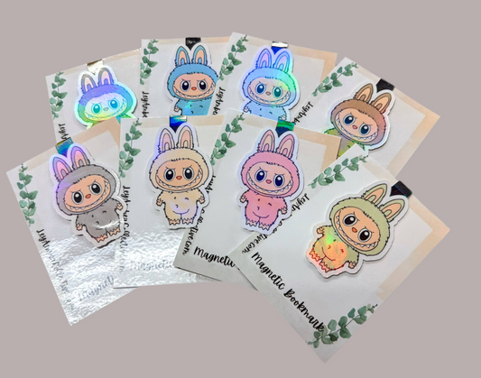 Monster Labubu Magnetic Bookmark
