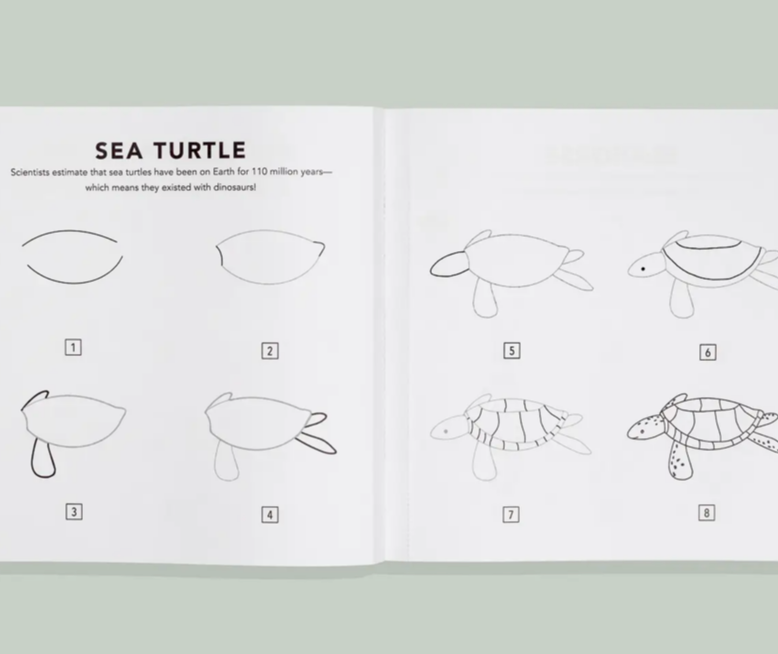 Under the Sea: How To Draw Books For Kids