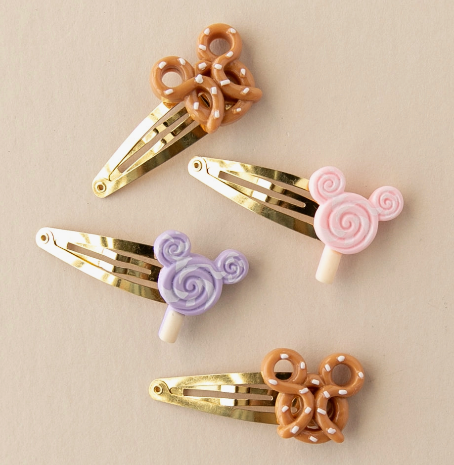 Snack Snap Hair Clips