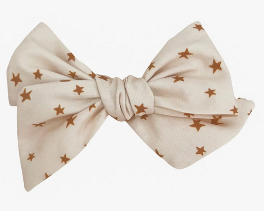 Stars Pinwheel Bow Hair Clip