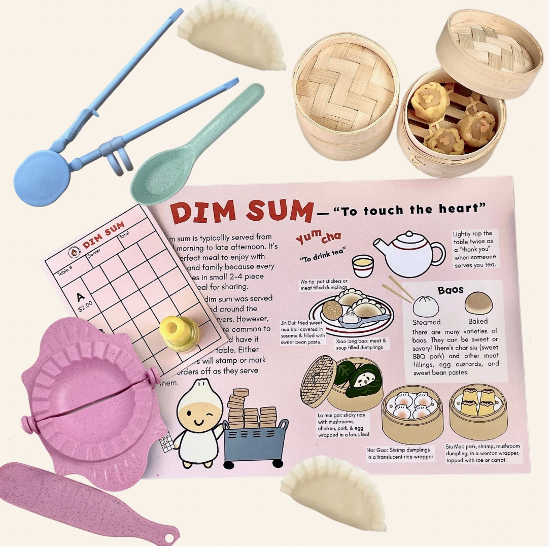 Dim Sum Play Dough Activity Kit