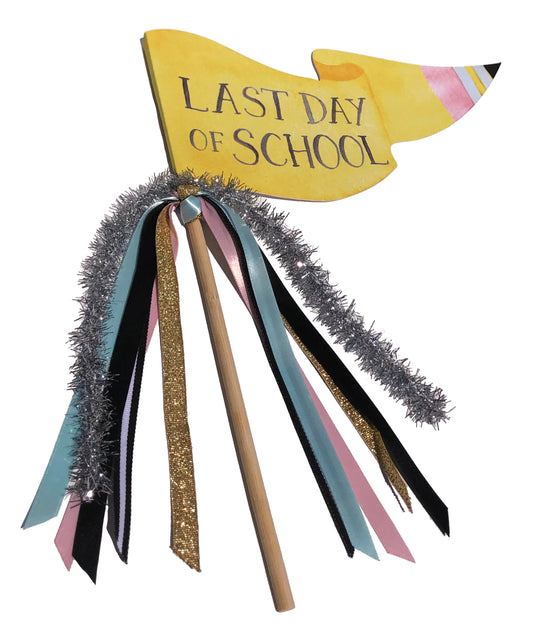 Last Day of School Pennant