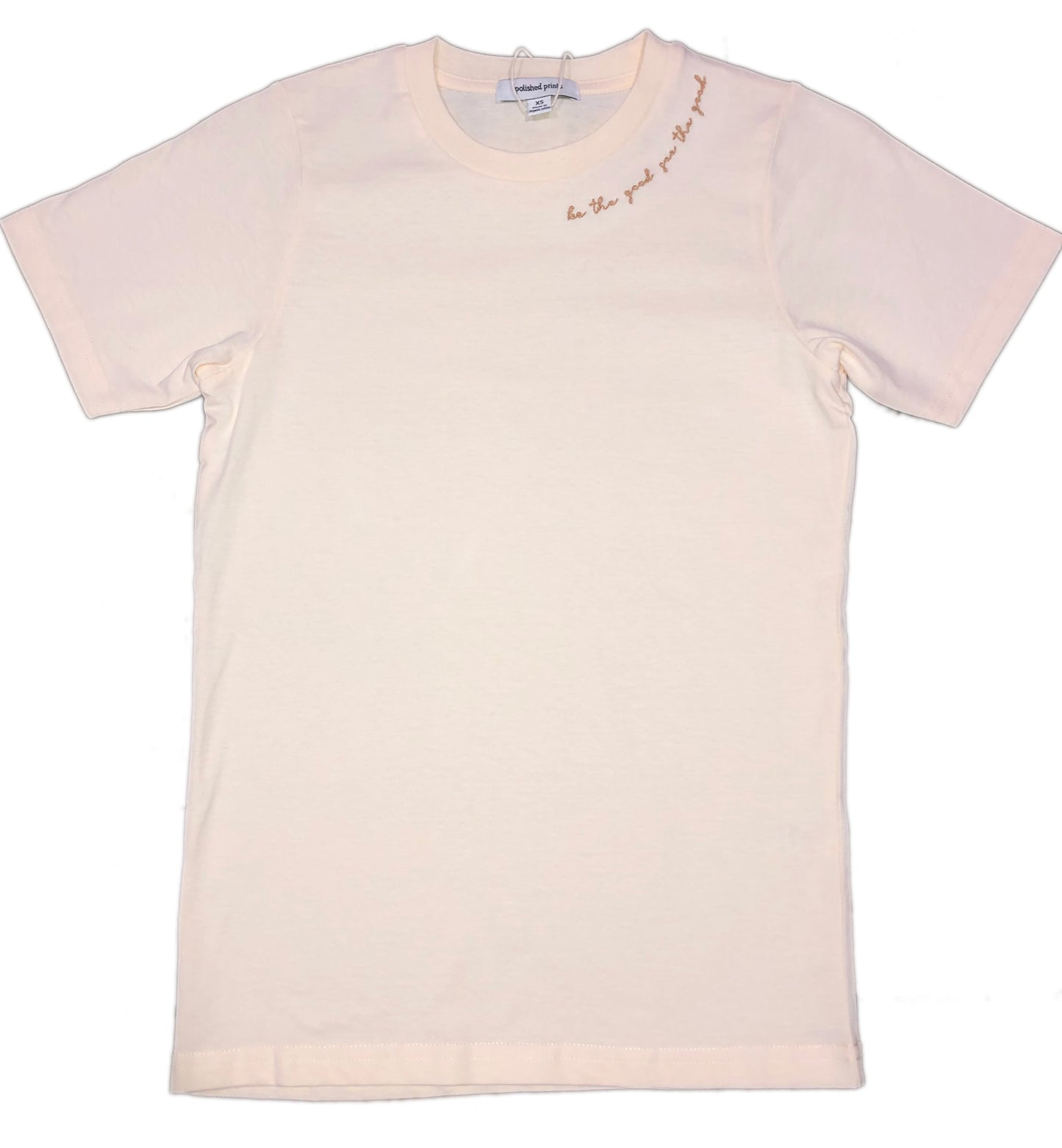 Chain Stitched Women's T-Shirt-Be The Good, See The Good