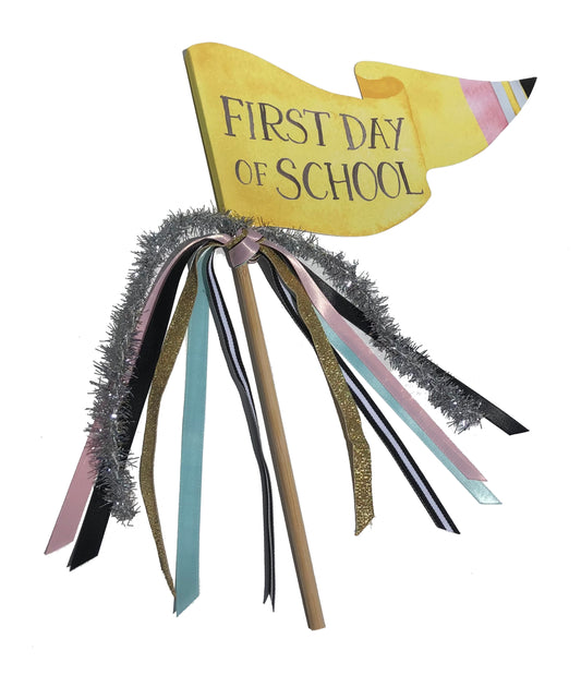First Day of School Pennant
