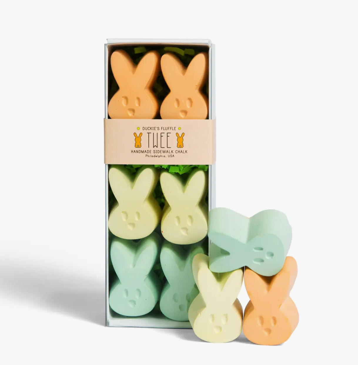 Bunny Handmade Sidewalk Chalk Set